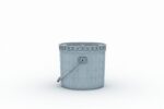 Metal Paint  Bucket 3 Gallon Mockup 3D model