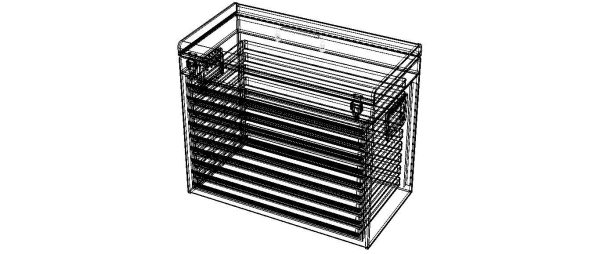 Metal Portable Tool Box with Drawers