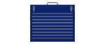 Metal Portable Tool Box with Drawers