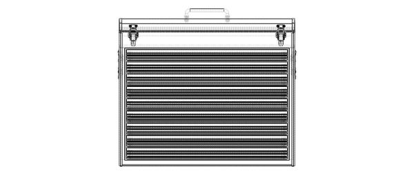 Metal Portable Tool Box with Drawers