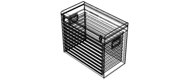 Metal Portable Tool Box with Drawers