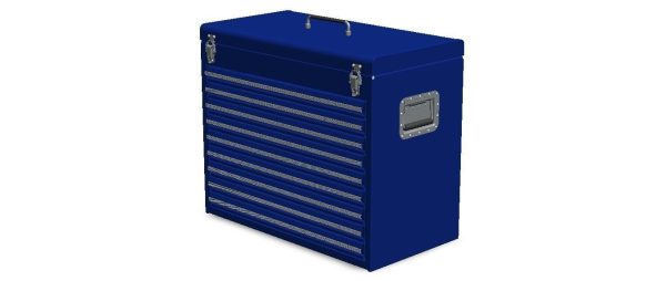 Metal Portable Tool Box with Drawers