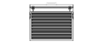 Metal Portable Tool Box with Drawers