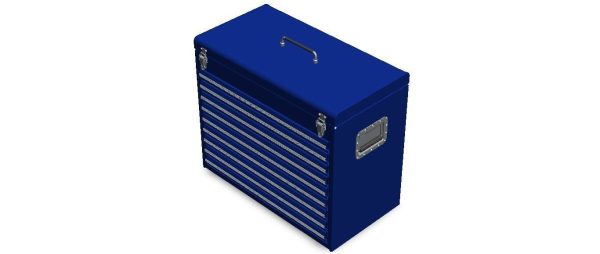 Metal Portable Tool Box with Drawers