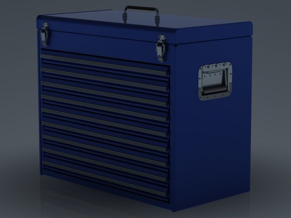 Metal Portable Tool Box with Drawers