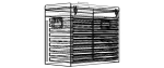 Metal Portable Tool Box with Drawers