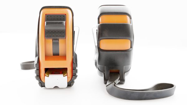 Metal retractable measuring tape
