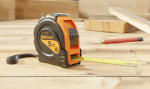 Metal retractable measuring tape