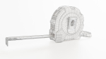 Metal retractable measuring tape