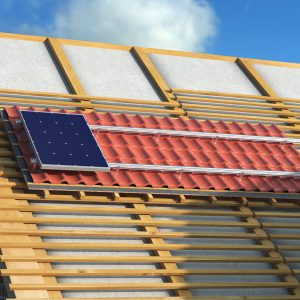 Metal Roofing with Solar Panel