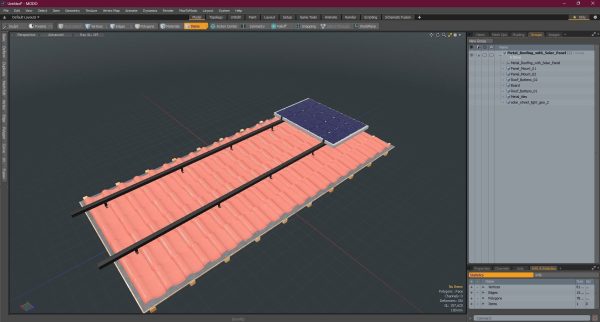 Metal Roofing with Solar Panel