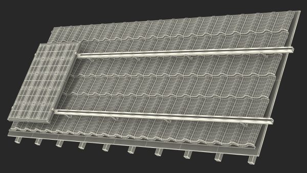 Metal Roofing with Solar Panel