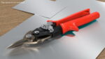Metal Scissors Red
