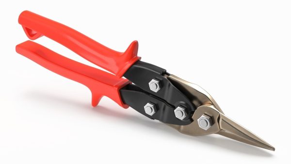 Metal Scissors Red