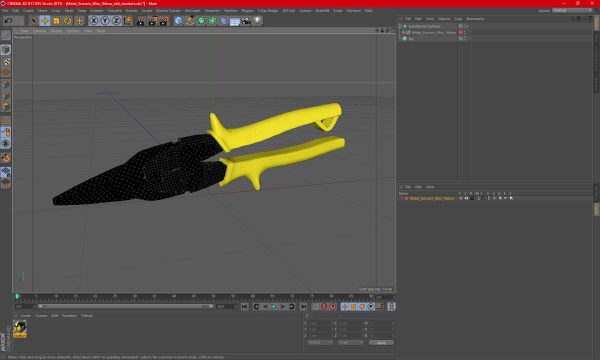 Metal Scissors Wiss Yellow