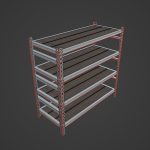 Metal Shelf 01