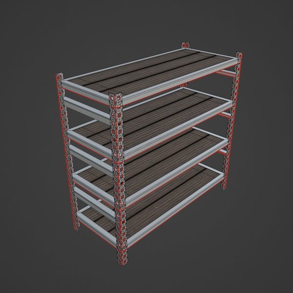 Metal Shelf 01