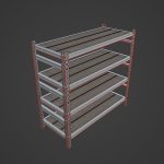 Metal Shelf 02
