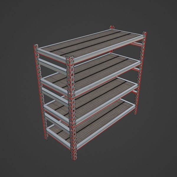 Metal Shelf 02