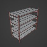 Metal Shelf 02