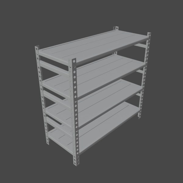 Metal Shelf 02
