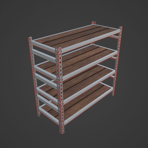 Metal Shelf 03