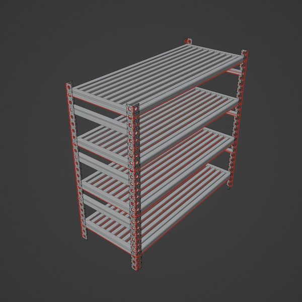 Metal Shelf B 01