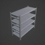 Metal Shelf B 02