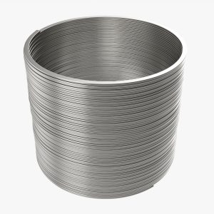 Metal spring toy