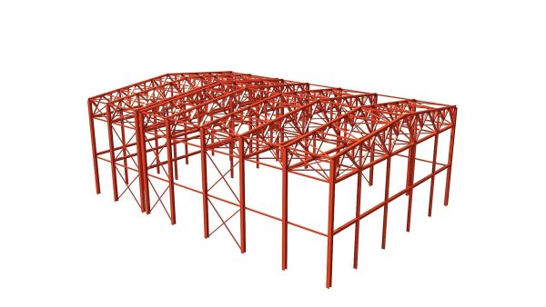 Metal structure - Steel Warehouse Building - Hangar