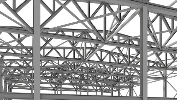 Metal structure - Steel Warehouse Building - Hangar