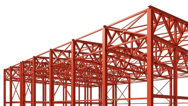 Metal structure - Steel Warehouse Building - Hangar