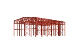 Metal structure - Steel Warehouse Building - Hangar