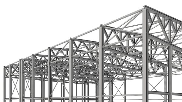 Metal structure - Steel Warehouse Building - Hangar