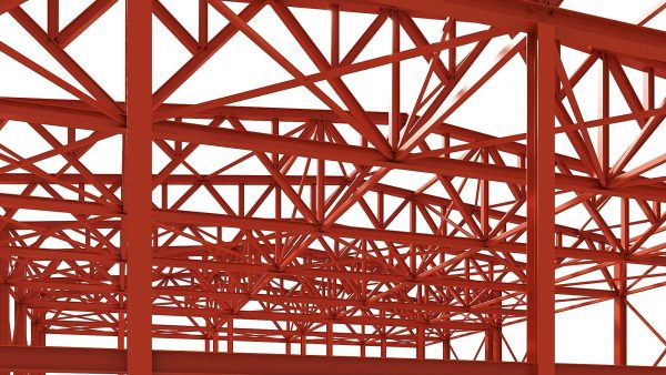 Metal structure - Steel Warehouse Building - Hangar