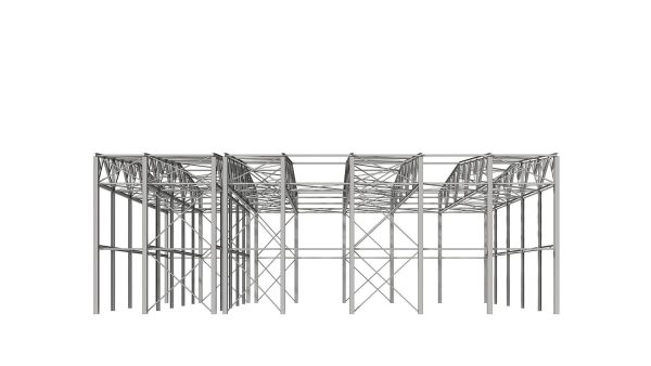 Metal structure - Steel Warehouse Building - Hangar