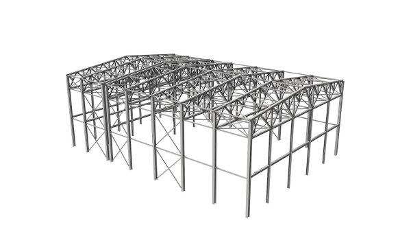 Metal structure - Steel Warehouse Building - Hangar