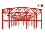 Metal structure - Steel Warehouse Building - Hangar