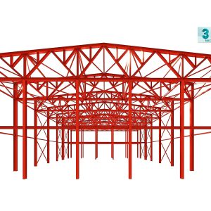 Metal structure - Steel Warehouse Building - Hangar