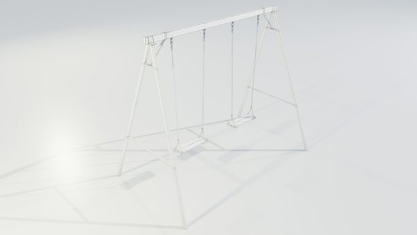 Metal swing