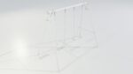 Metal swing