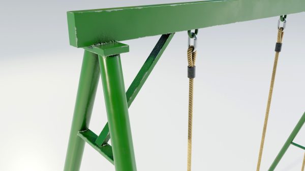 Metal swing