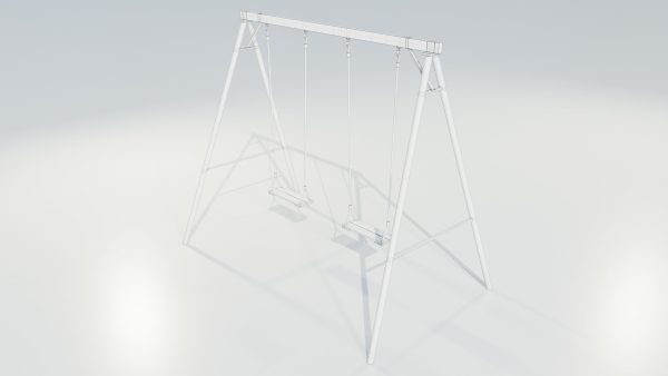 Metal swing