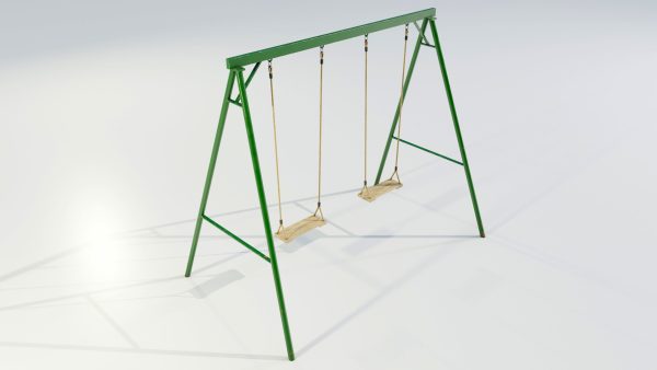 Metal swing