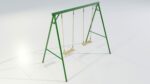 Metal swing