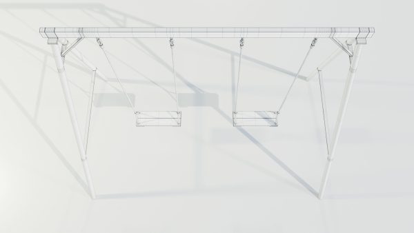 Metal swing