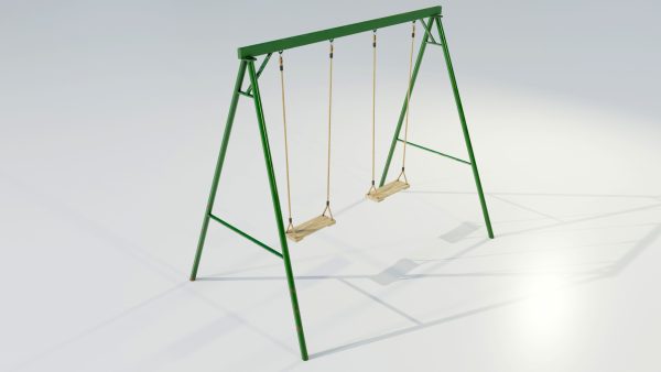 Metal swing