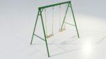 Metal swing