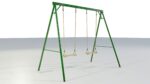 Metal swing