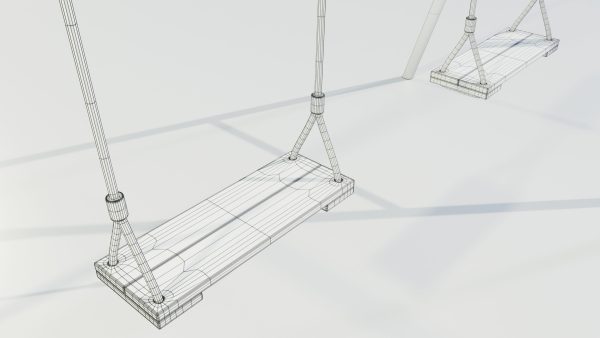 Metal swing